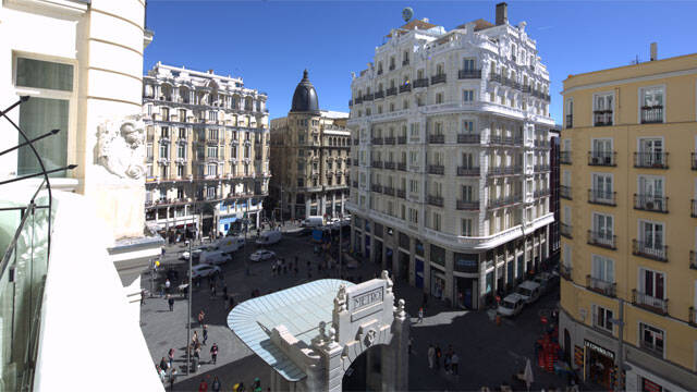 Vista general del Hotel Montera Madrid