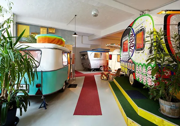 Berlin indoor camper