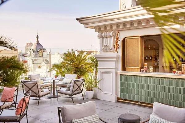 Gran Vía rooftop view