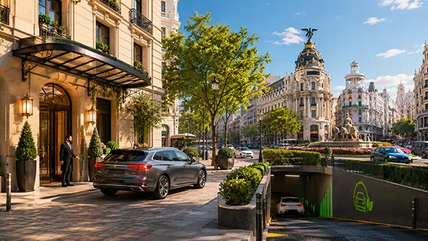 Hotel con aparcamiento Madrid