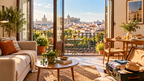 Entrada apartamento Madrid